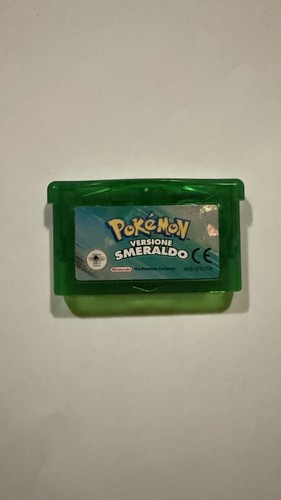 Pokemon smeraldo gba - smeraldo, originale
