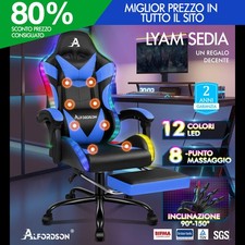 ALFORDSON Gaming Sedia Ufficio