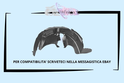 Riparo parasassi passaruota - passaruota, dx