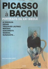 Picasso à Bacon libro catalogo Portaits du XX siecle