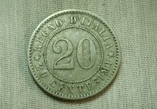 20 centesimi 1894 KB
