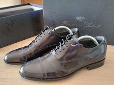 Scarpe da cerimonia sposo Principe di Milano Tg.41 Blu 1378