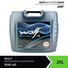 Wolf OfficialTech 10W-40 UHPD