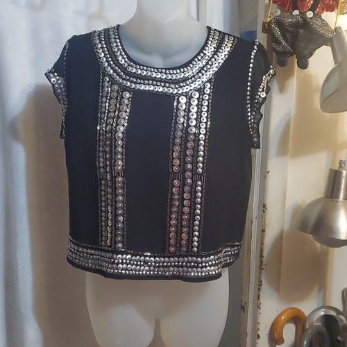 Guess black silver sequin - guess,