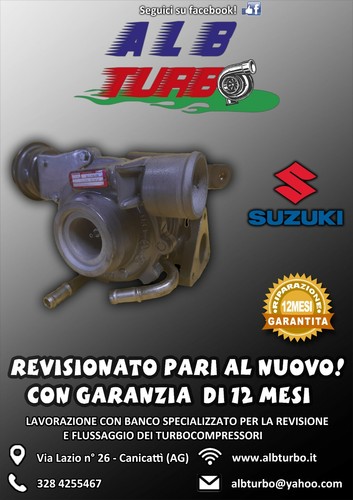 Turbo turbina suzuki - turbo,