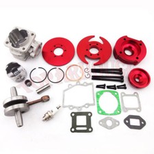 Pistone cilindro rosso 44 mm Big Bore per 47 cc 49 cc mini dirt pocket bike ATV quad