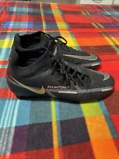 Nike Scarpe Da Calcio Phantom GT2 Academy Flyease DH9638, Black Metallic Gold.