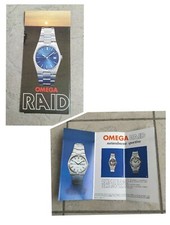 1973 OMEGA GENEVE RAID WATCH ORIGINAL BROCHURE/CATALOG VINTAGE WATCH UHREN
