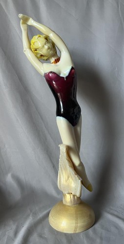 Scultura ballerina vetro - scultura, in