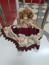 vintage Bambola In Porcellana