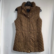 Gilet lungo trapuntato - , zip