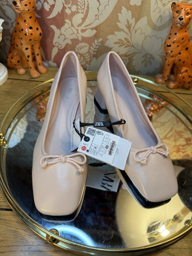 Balletto zara blush pelle - blush,