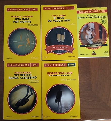 Giallo mondadori lotto - lotto, autori