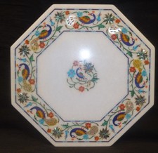 Tavolo Da 12" In Marmo Bianco