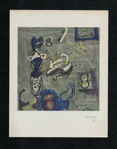 Litografia moore henry - litografia,