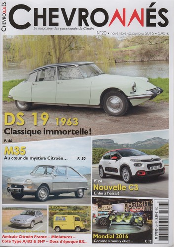Chevronnes citroen m35 1970 - 20,