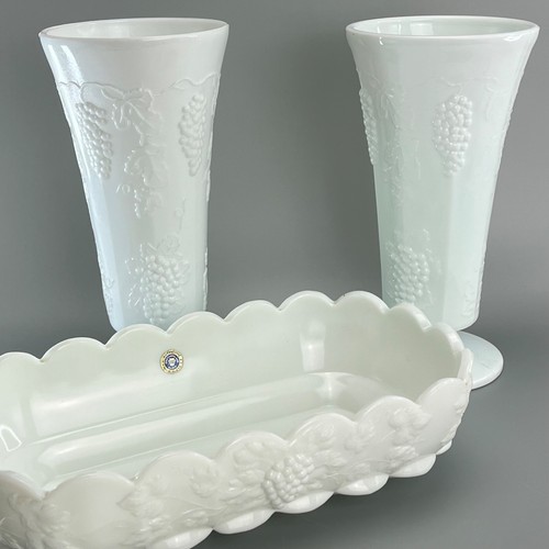 Vintage vetro latte set - set, 3