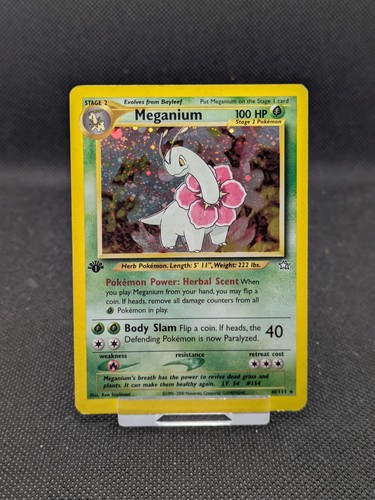 1st edition meganium - edition, neo