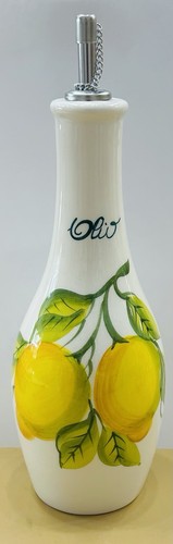Bassano ceramics large oil - bassano,