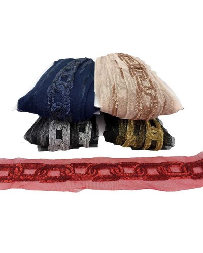 Passamaneria bordo tulle - 50, cm