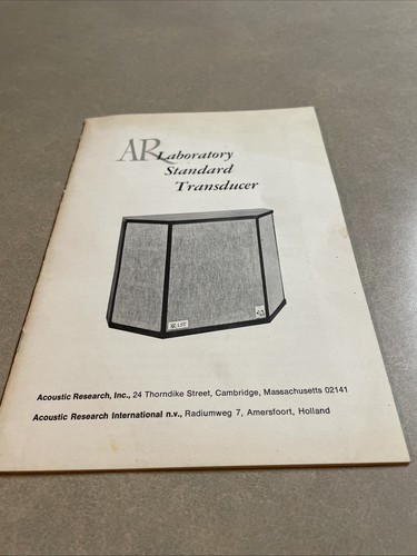 1970 ricerca acustica lst - acustica, ar-lst