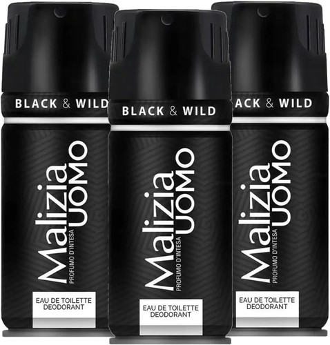 Malizia uomo black wild - uomo,
