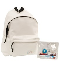 ZAINO  BE U BIANCO DA PERSONALIZZARE MODELLO AMERICANO OFFERTA PROMOZIONE