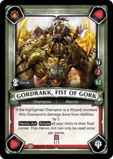 Gordrakk, Fist of Gork - Base Set - Warhammer Age of Sigmar