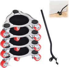 Kit Sposta Mobili Con Ruote, 5