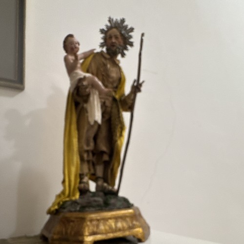 Statuina san giuseppe con - statuina,