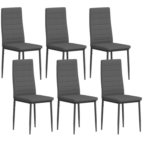 Homcom set sedie imbottite - sedie,