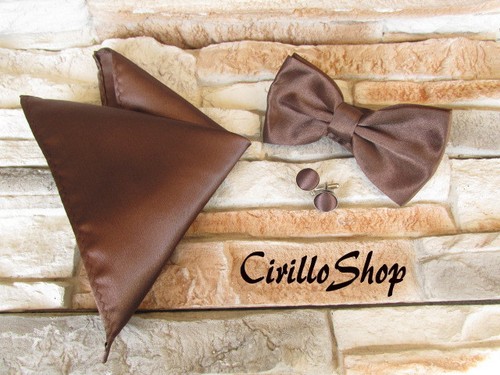 Papillon fazzoletto gemelli - fazzoletto,