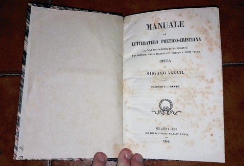 Agrati manuale letteratura - agrati, di