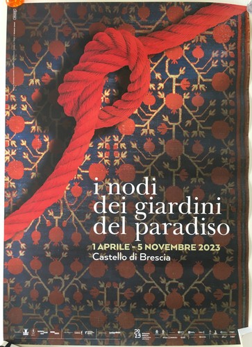Manifesto mostra nodi dei - mostra:,