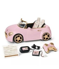 American Girl RC auto sportiva ROSA CONVERTIBILE viola estate NUOVO IN SCATOLA SPEDIZIONE VELOCE