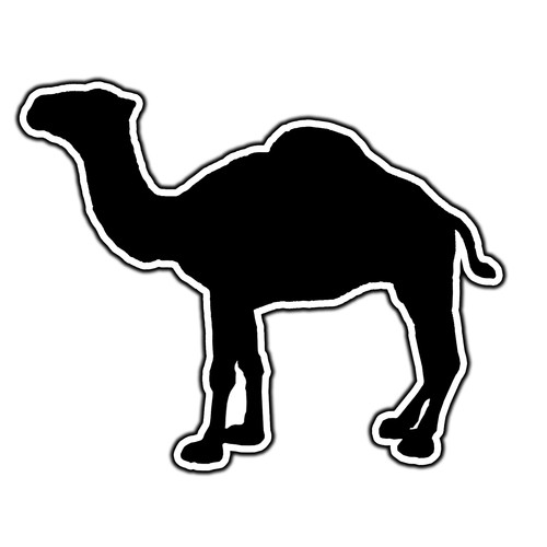 Adesivo logo tabacco - , cammello