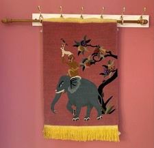 Tappeto da parete in lana