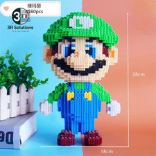 Super Mario Big Block Puzzle Assemblaggio Giocattolo Puzzle 3D Regalo Bambini