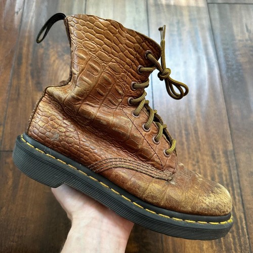 Stivali stringati martens - stivali,