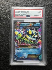 Pokémon 2015 XY Primal Clash – Primal Kyogre EX #55 PSA 9 – Carta Gradata