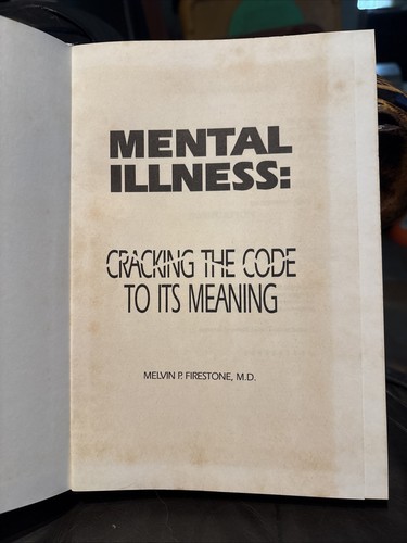 Mental illness cracking - mental, the