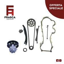 Kit Catena Distribuzione Forata + Pompa Acqua SKF Fiat 1.3 Multijet Euro 4 5 6
