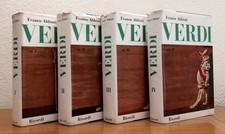 VERDI - Opera completa in 4 Volumi - Franco Abbiati - Ricordi (1963)