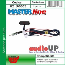 ANTENNA ELETTRONICA AM-FM ADESIVA MONTAGGIO A PARABREZZA - ANTENNA AMPLIFICATA