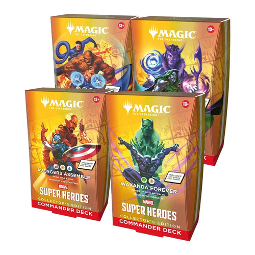 Mtg commander marvel super - mtg, |