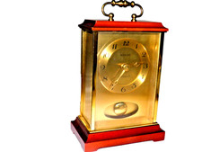 OROLOGIO DA TAVOLO OROLOGIO DA CAMINO KIENZLE CRONOQUARZO OROLOGIO A PENDOLO (LEGGI) LEGNO OTTONE COFANO VETRO