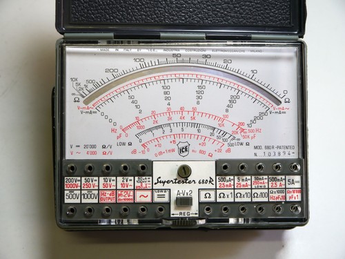 Ice 680r tester completo - ice,