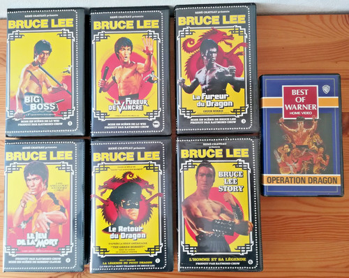 Bruce lee lot vhs rené - lee, 6