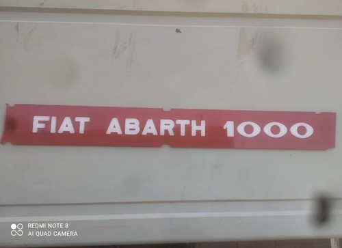 Fregio abarth - fregio,