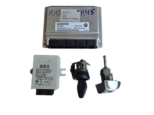 Bmw e46 7509942 kit serratura - 7509942,